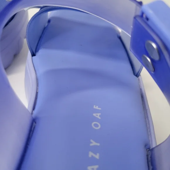 Lazy Oaf x Melissa Blue Kick Off Sandals - Picture 9 of 13